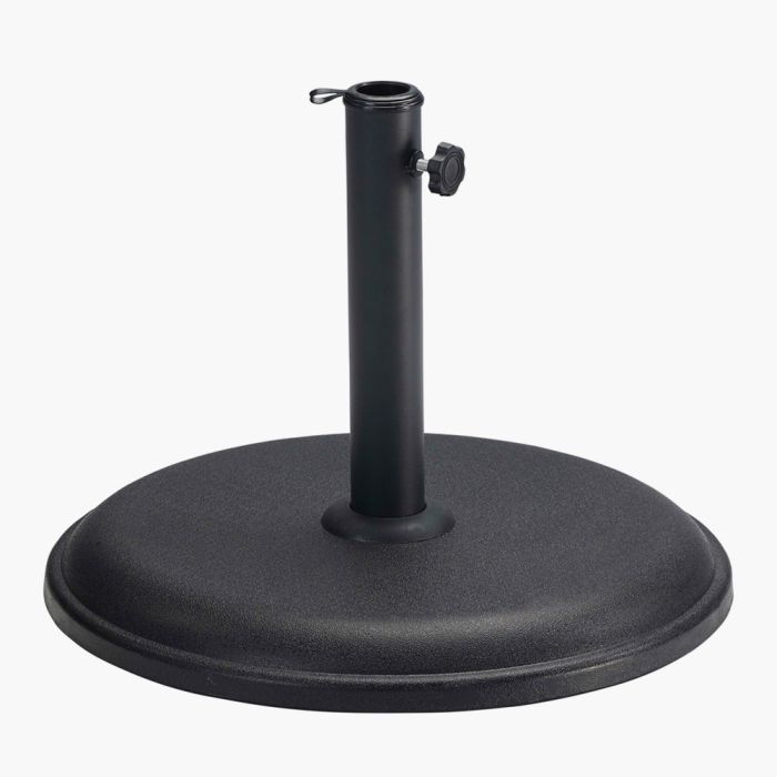 Piemonte Black Concrete 15kg Parasol Base