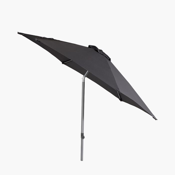 Platinum Lisboa 300cm Easy Up Parasol in Taupe or Anthracite