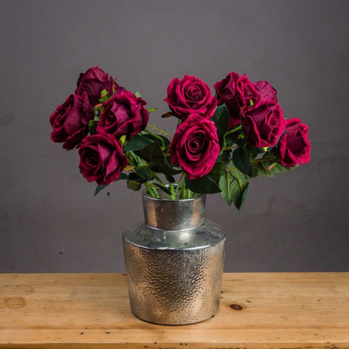 6 Stems of Deep Red Roses