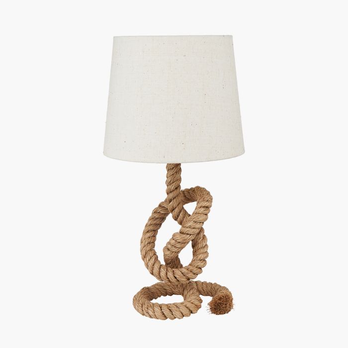 Martindale Rope Knot and Jute Table Lamp 