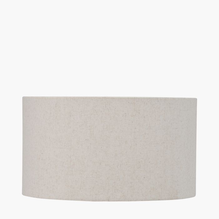 Quinn 40cm Slubby Hopsack Cylinder Shade