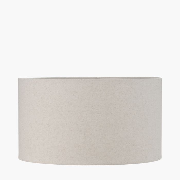 Quinn 45cm Slubby Hopsack Cylinder Shade
