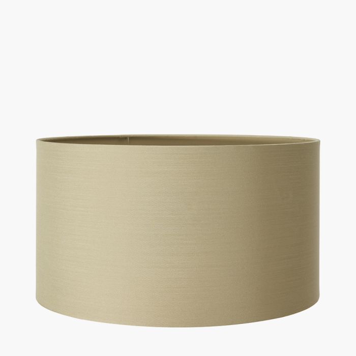 Harry 45cm Taupe Cotton Mix Cylinder Lampshade