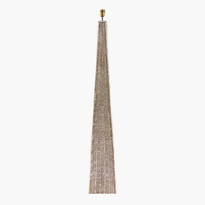 Seacomb Rattan Pyramid Floor Lamp Base