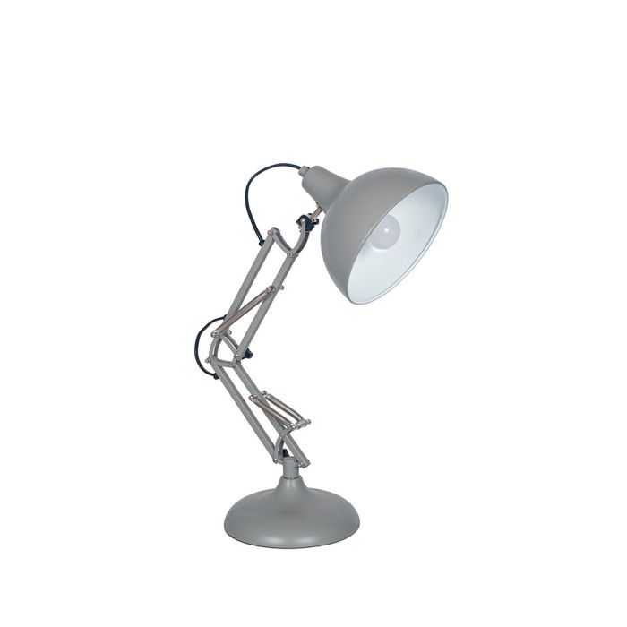 Alonzo Grey Metal Angled Task Table Lamp