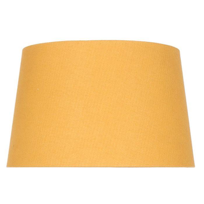 30cm Mustard Handloom Tapered Cylinder Shade