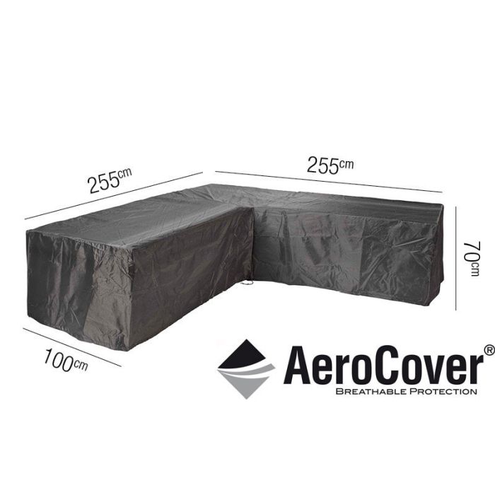 Lounge Set Aerocover L-Shape 255 x 255 x 100 x 70