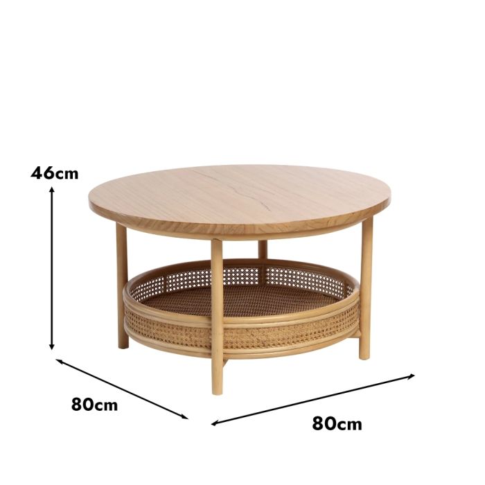 MindiCoffee Table Light Oak