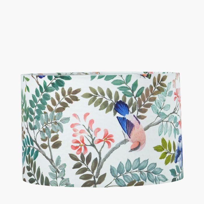 Porcelaine de Chine 16 Drum Shade Cobalt