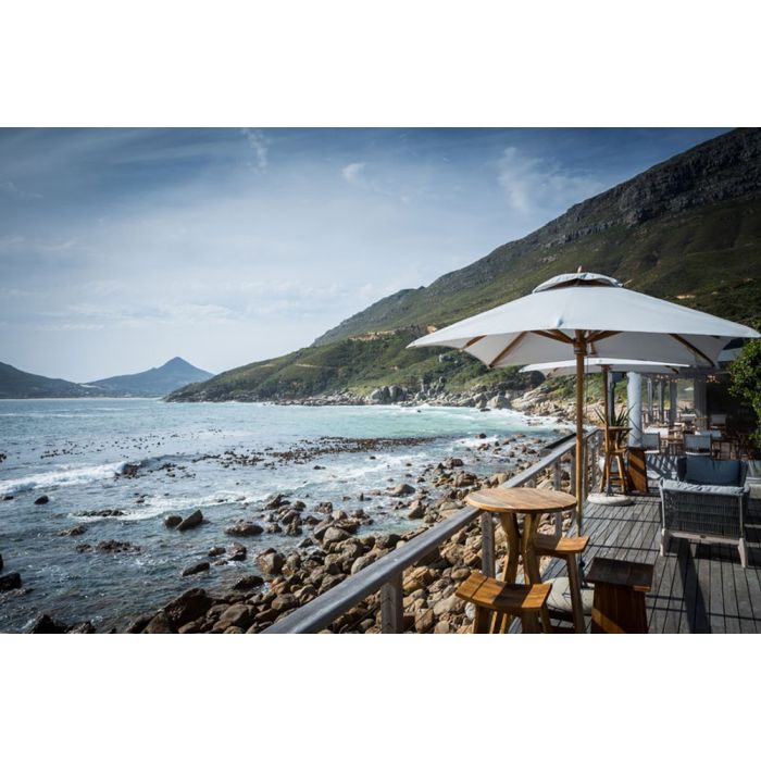 Tradewinds Classic Square Centre Pole Parasol 190x190cm. Ecru Canopy. 