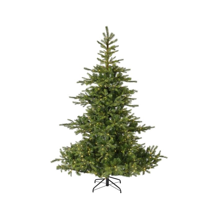 Grandis Fir Pre-Lit 180cm Artificial Christmas Tree with 400 Warm White Lights
