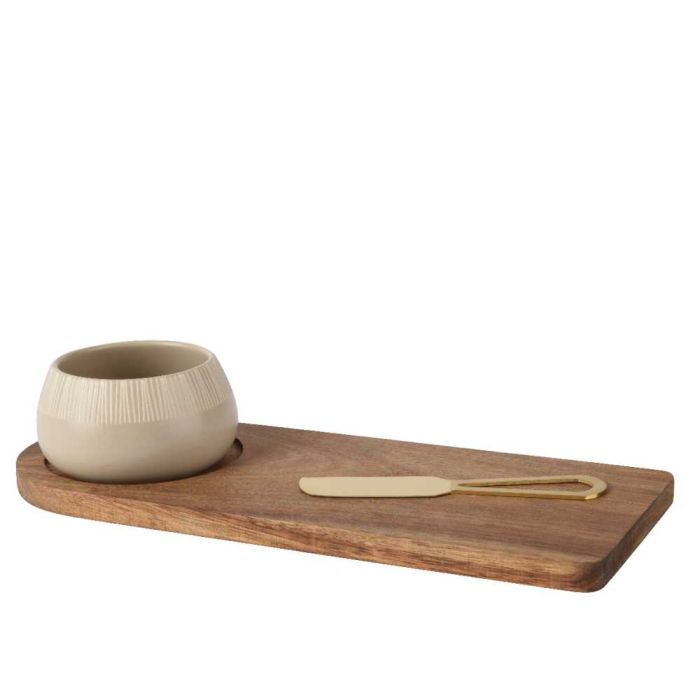 Tapas Set with Board and Cheese Knife