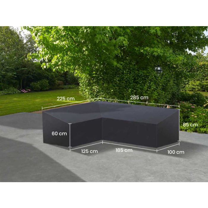 LIFE Weather Cover 04 lounge L-shape 225x285x85/60 left
