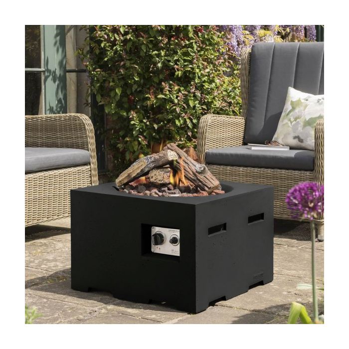 happy Cocoon Small Square Fire Pit - 2 Colours