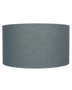 35cm Steel Glitter Cylinder Poly Cotton Shade