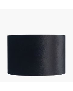 45cm Black Velvet Cylinder Shade