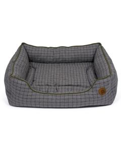 Moss Green Square Bed LRG