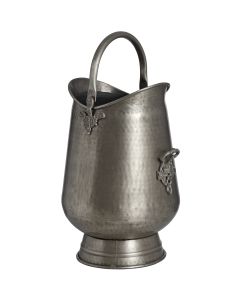 Antique Pewter Coal Bucket