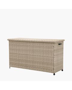 Cushion Storage Box Large Sandy Beige