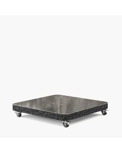 Ancona Anthracite Granite 120KG Rounded Edge Wheeled Parasol Base