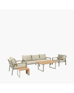 Stockholm Limestone Outdoor Seating Set