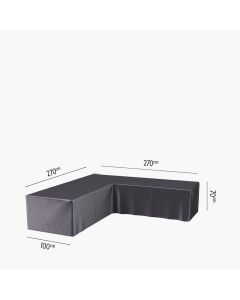 Corner Lounge Aerocover Weather Cover L-Shape 270 x 270 x 100 x 70
