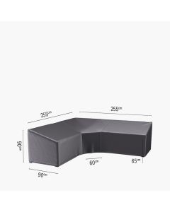 Lounge Set Aerocover Trapeeze 255x255x90x65x90cm