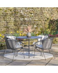 Elegance 4 Seat Set with Cushions