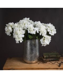 3 Stems of White Hydrangea Bouquet