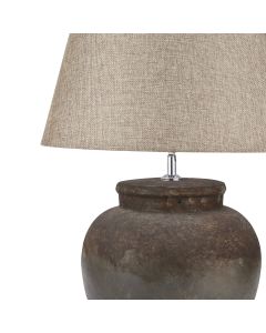 Castello Aged Stone Ceramic Table Lamp