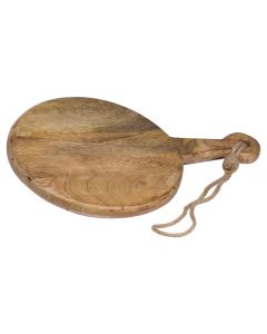 Round Hanging Hard Wood Chopping Board