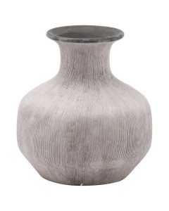 Bloomville Squat Stone Vase