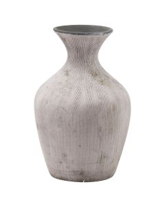 Bloomville Ellipse Stone Vase