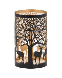 Large Glowray Stag In Forest Lantern