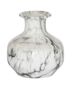 Marble Squat Vase