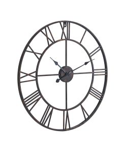 Bronze Skeleton Wall Clock