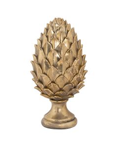 Tall Gold Pinecone Finial