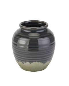 Seville Collection Navy Squat Vase