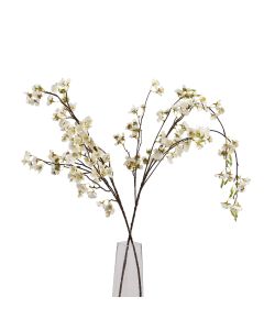 White Japanese Blossom x 3 Stems