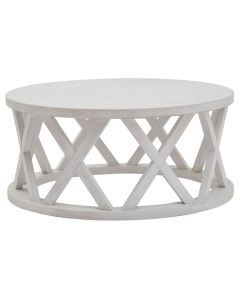 Stamford Plank Collection Round Coffee Table