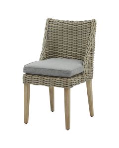 Amalfi Collection Outdoor Round Dining Chair