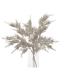 6 Stems of Taupe and Ivory Large Branch