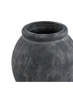 Amalfi Grey Jar Shaped Planter