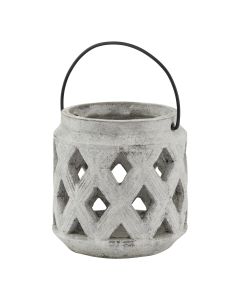 Athena Stone Lattice Lantern