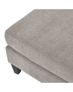 Vesper Taupe Ottoman Foot Stool