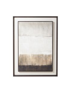 Extra Large Moderno Painting On Linen Mounted In Frame