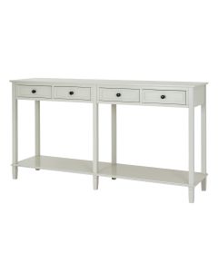 Belmont Collection 4 Drawer Console