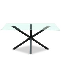 Monza Rectangular Glass Dining Table