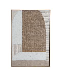 Petra Hand Painted Canvas In Frame