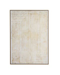 Tellura Hand Painted Canvas In Frame